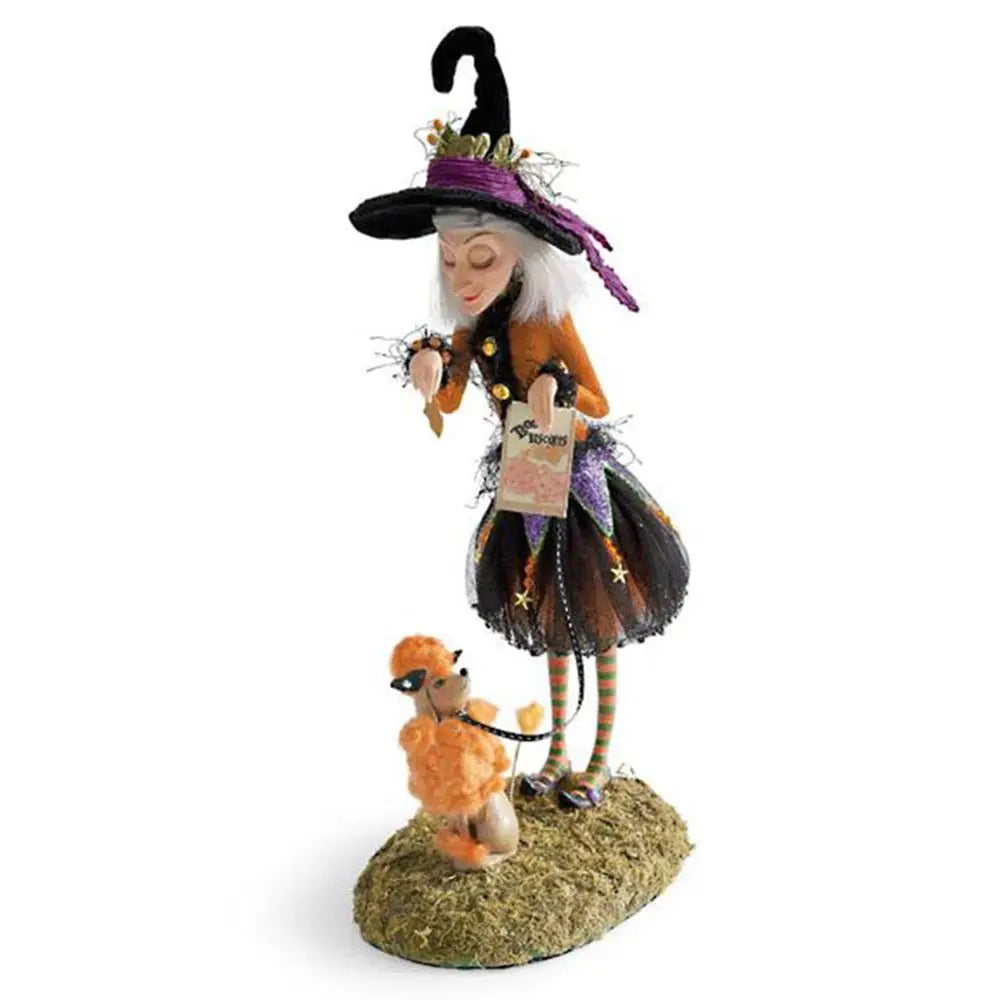 NNEOBA Halloween Bewitching Witch Doll Figurine-2